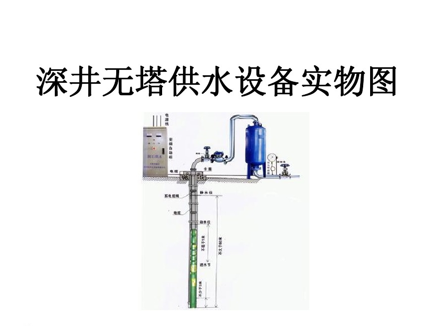 九江八里湖新区井泵无塔式供水设备